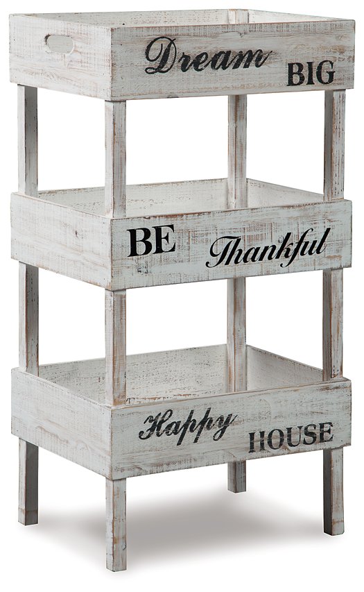 Yulton Storage Shelf Half Price Furniture