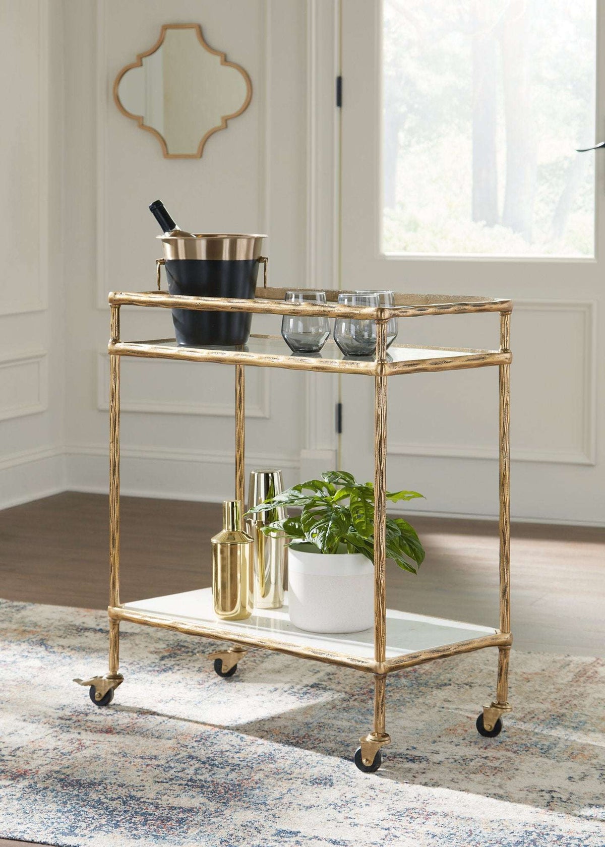 Plattfield Bar Cart - Half Price Furniture