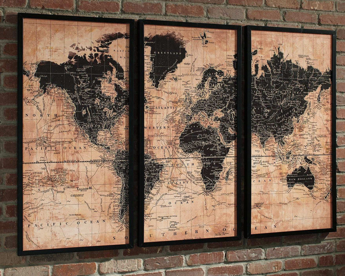Pollyanna Wall Art (Set of 3) Half Price Furniture