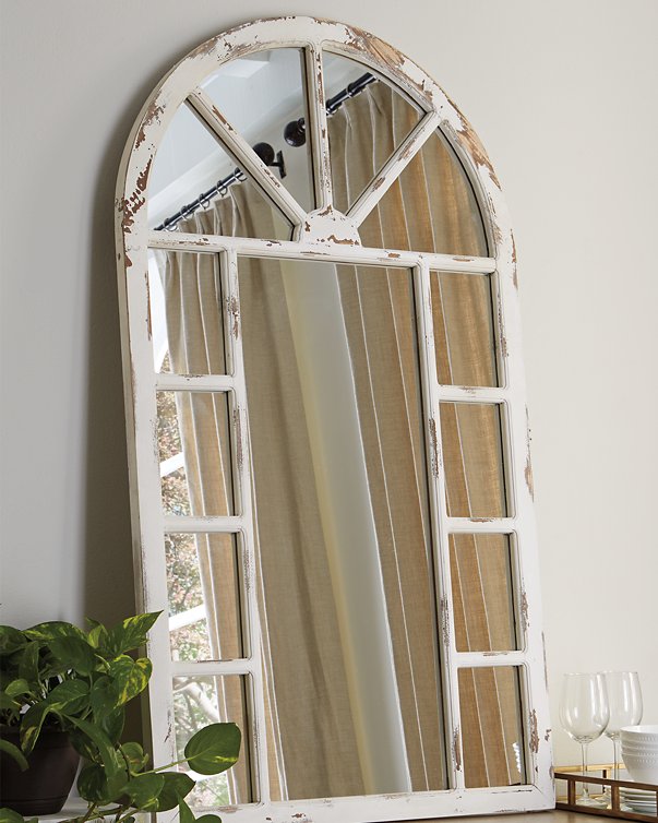 Divakar Accent Mirror - Mirror - Half Price Furniture