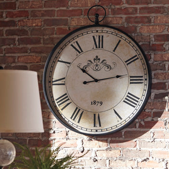 Augustina Wall Clock Half Price Furniture