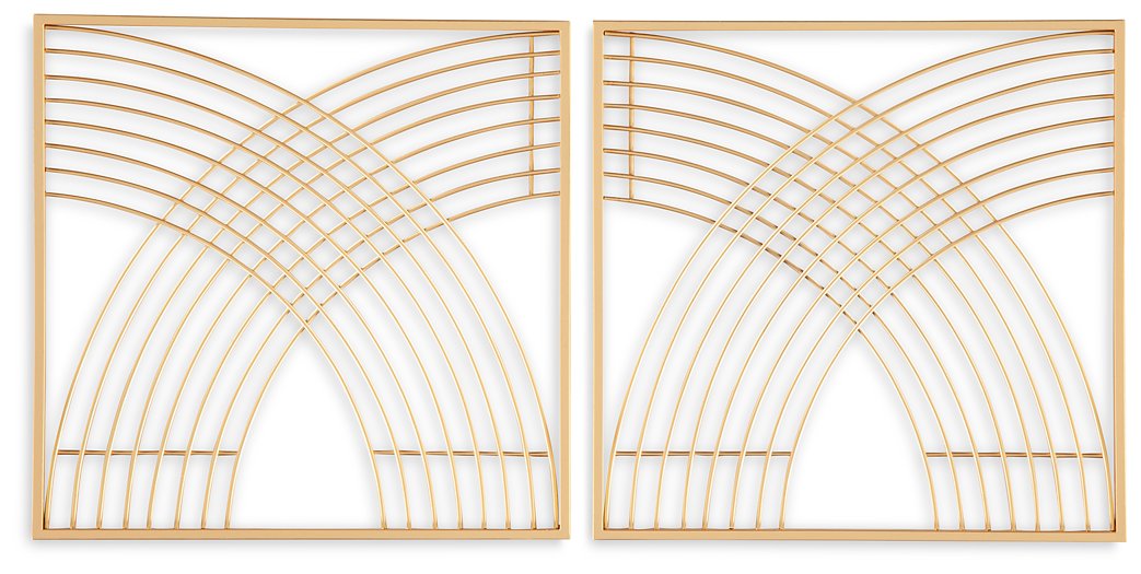 Dalkins Wall Decor (Set of 2) Half Price Furniture