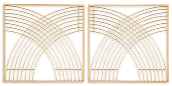 Dalkins Wall Decor (Set of 2) - Wall Decor - Half Price Furniture
