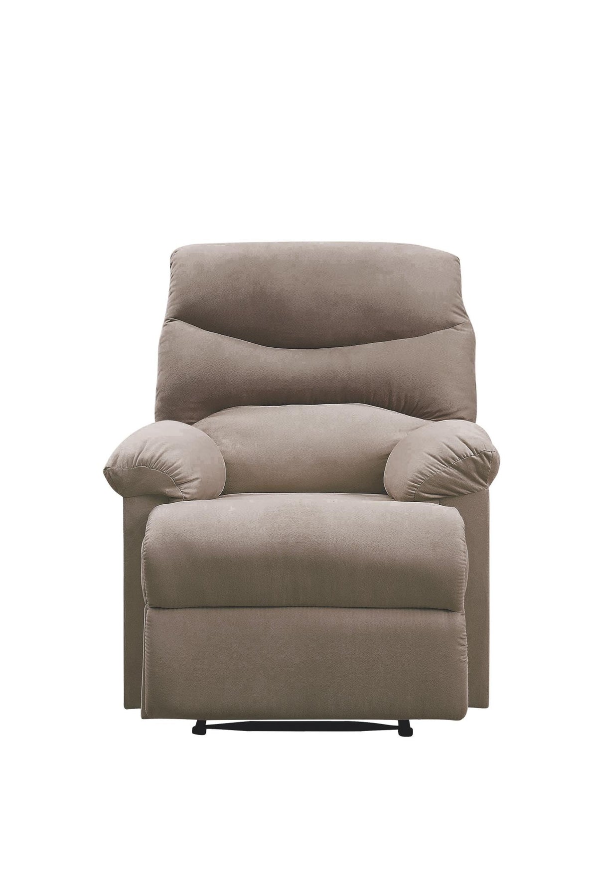 Arcadia Light Brown Woven Fabric Recliner (Motion) Half Price Furniture