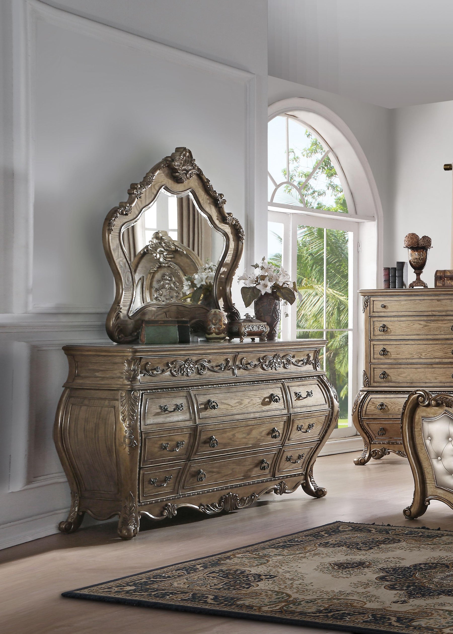 Ragenardus Vintage Oak Dresser Half Price Furniture