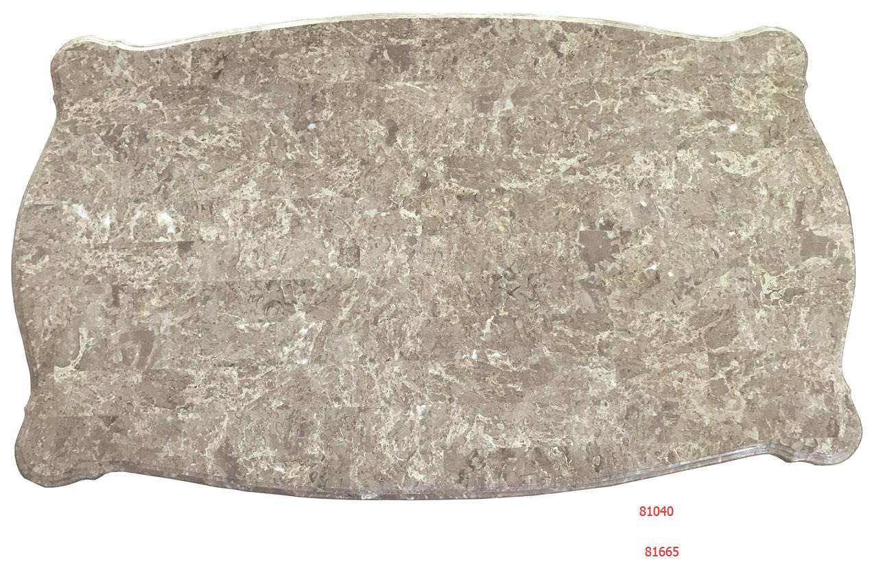 Bently Marble & Champagne Coffee Table Half Price Furniture