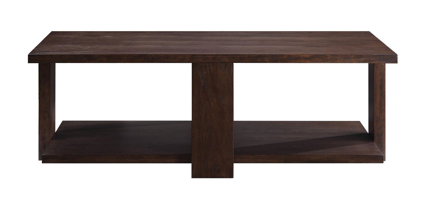 Niamey Walnut Coffee Table Half Price Furniture