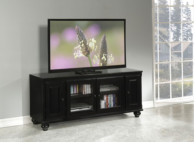 Ferla Black TV Stand Half Price Furniture