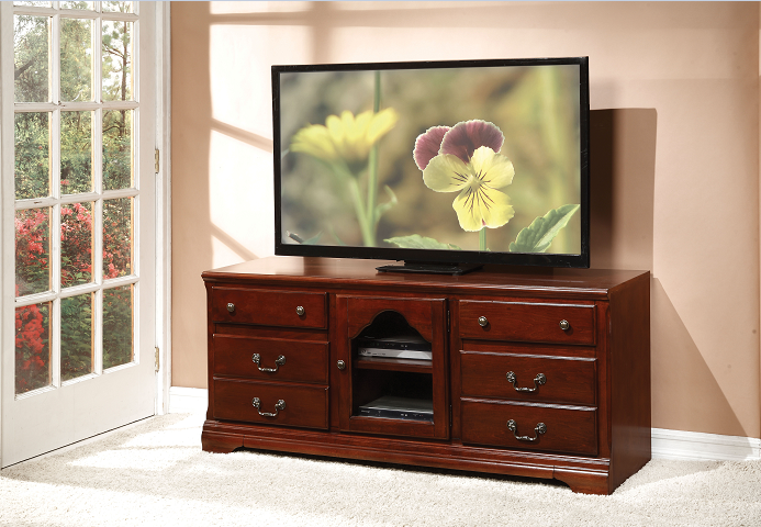 Hercules Cherry TV Stand Half Price Furniture