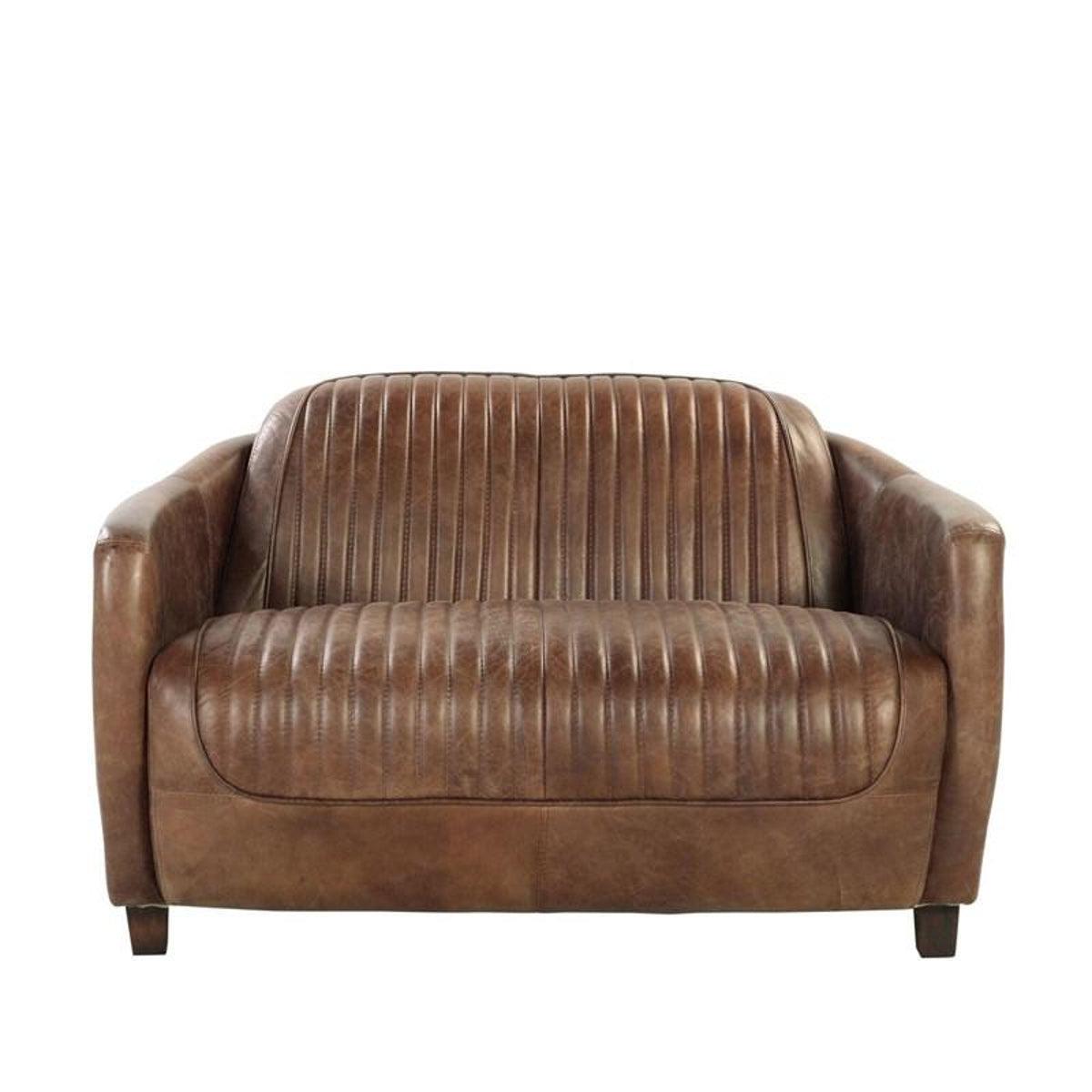 Acme Furniture Brancaster Loveseat in Retro Brown 53546 Half Price Furniture