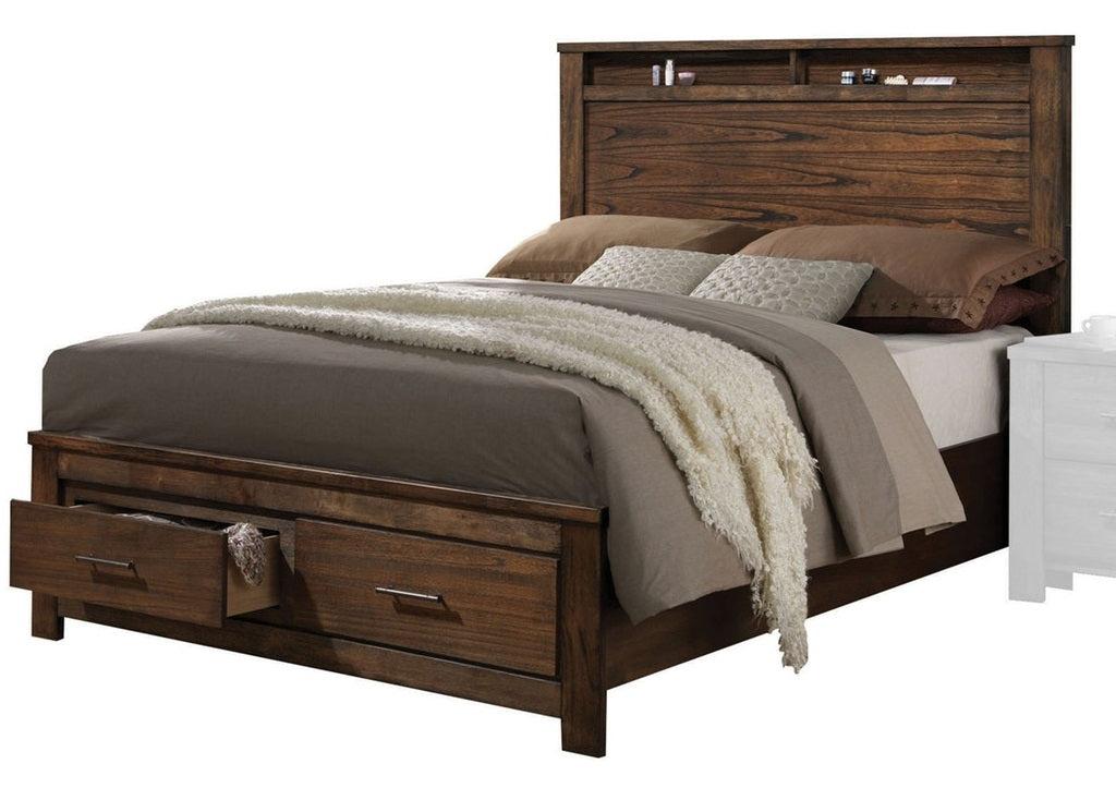Acme Merrilee Queen Storage Bed in Oak 21680Q Half Price Furniture