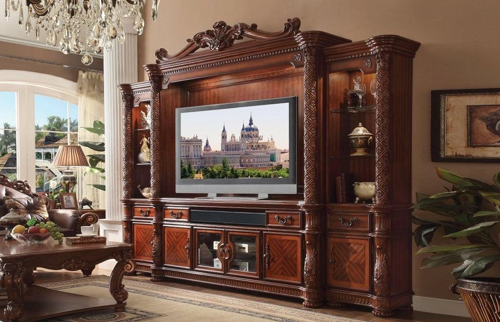 Acme Vendome Entertainment Center in Cherry 91315 Half Price Furniture