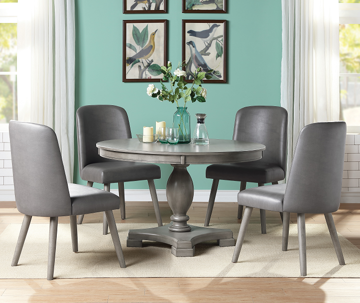 Waylon Gray Oak Dining Table - Half Price Furniture