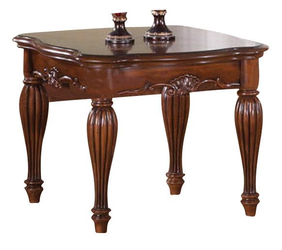 Acme Dreena End Table in Cherry 10291  Las Vegas Furniture Stores