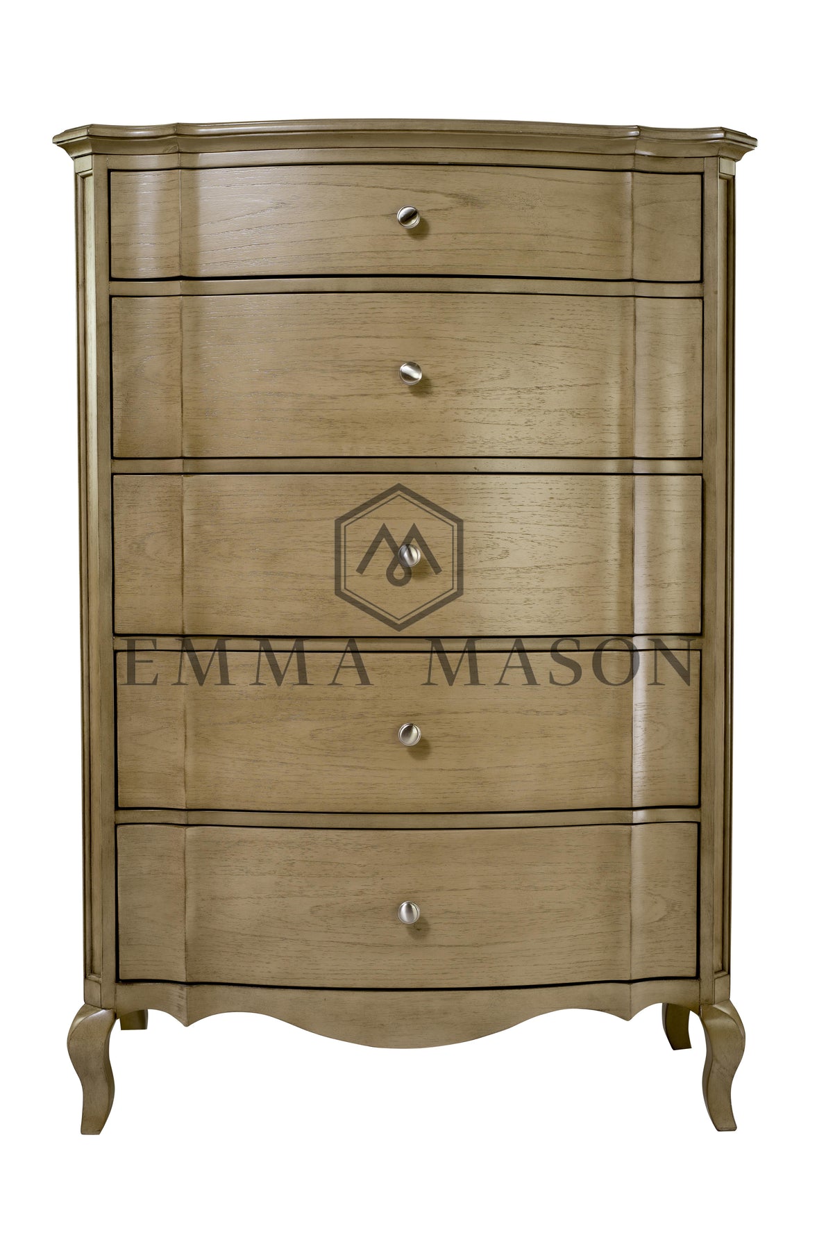 Acme Chelmsford 5-Drawer Chest in Antique Taupe 26056  Las Vegas Furniture Stores