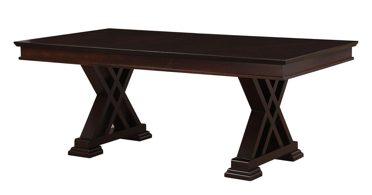 Acme Furniture Katrien Dining Table in Espresso 71855  Las Vegas Furniture Stores