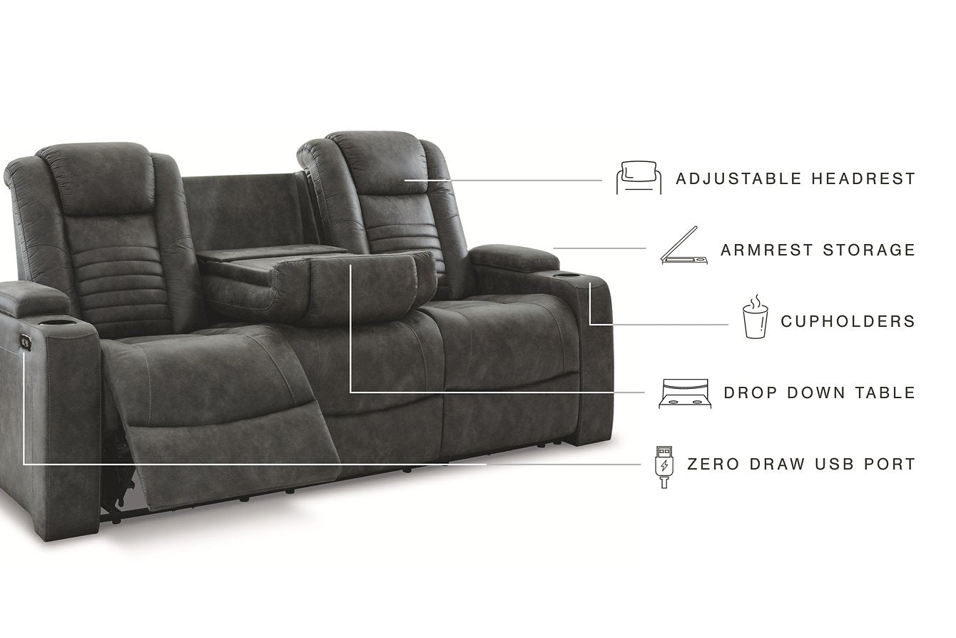 Soundcheck Power Reclining Sofa - Half Price Furniture