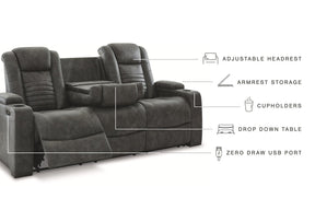Soundcheck Power Reclining Sofa - Half Price Furniture