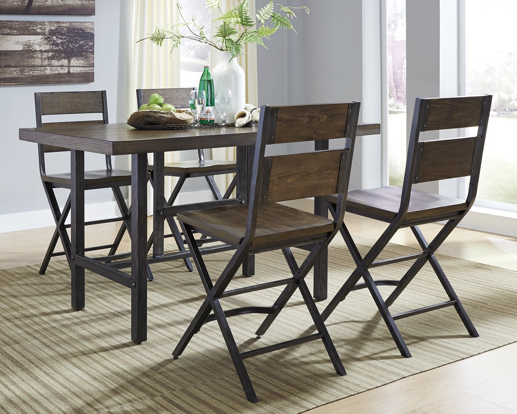 Kavara Counter Height Dining Table - Half Price Furniture