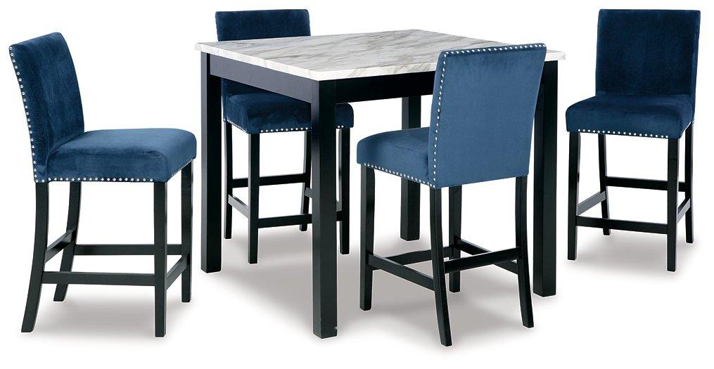 Cranderlyn Counter Height Dining Table and Bar Stools (Set of 5) Cranderlyn Counter Height Dining Table and Bar Stools (Set of 5) Half Price Furniture