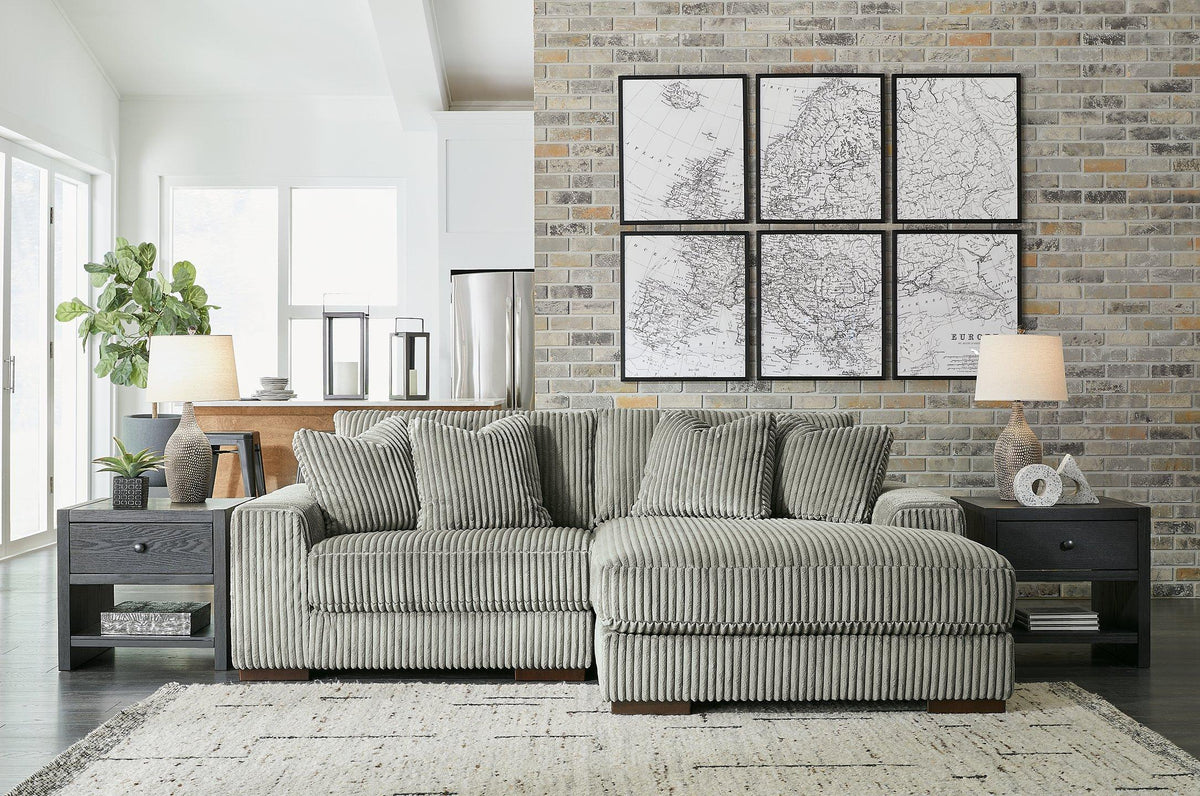 Lindyn 2-Piece Sectional with Chaise Half Price Furniture