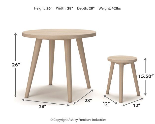 Blariden Table and Chairs (Set of 5) Half Price Furniture