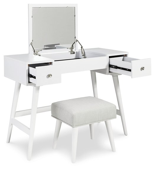 Thadamere Vanity with Stool - Half Price Furniture