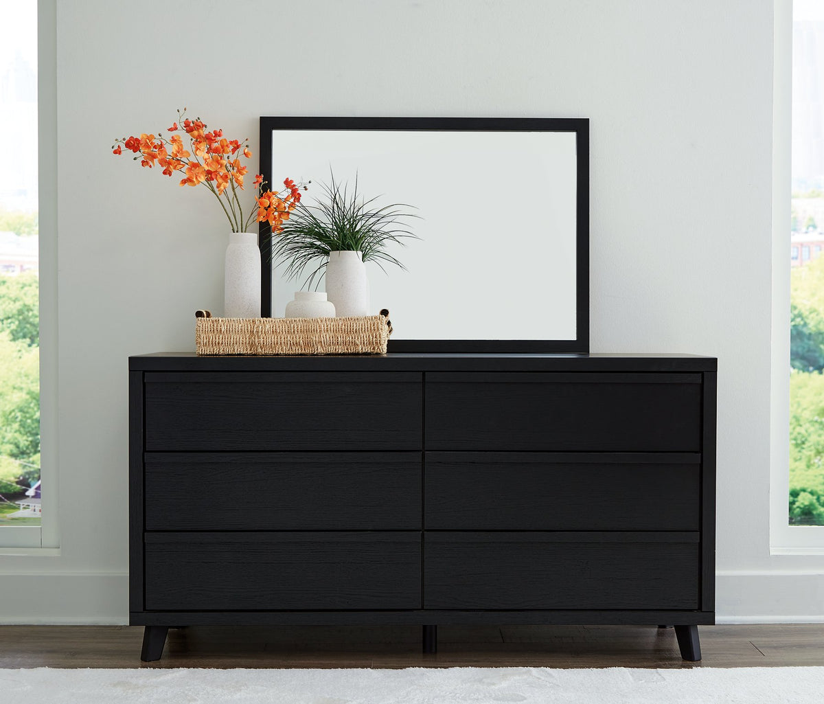 Danziar Dresser and Mirror - Dresser and Mirror - Half Price Furniture