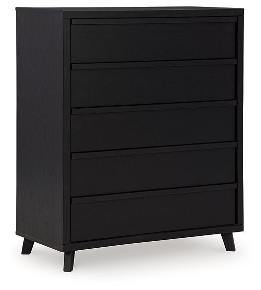 Danziar Wide Chest of Drawers Half Price Furniture