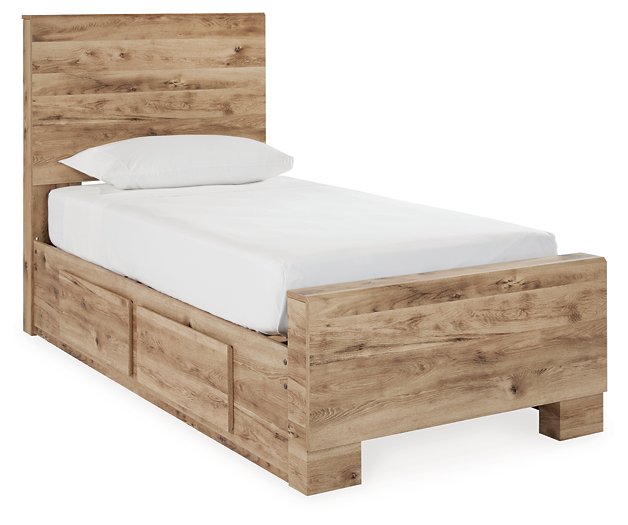 Hyanna Bed with 2 Side Storage Half Price Furniture