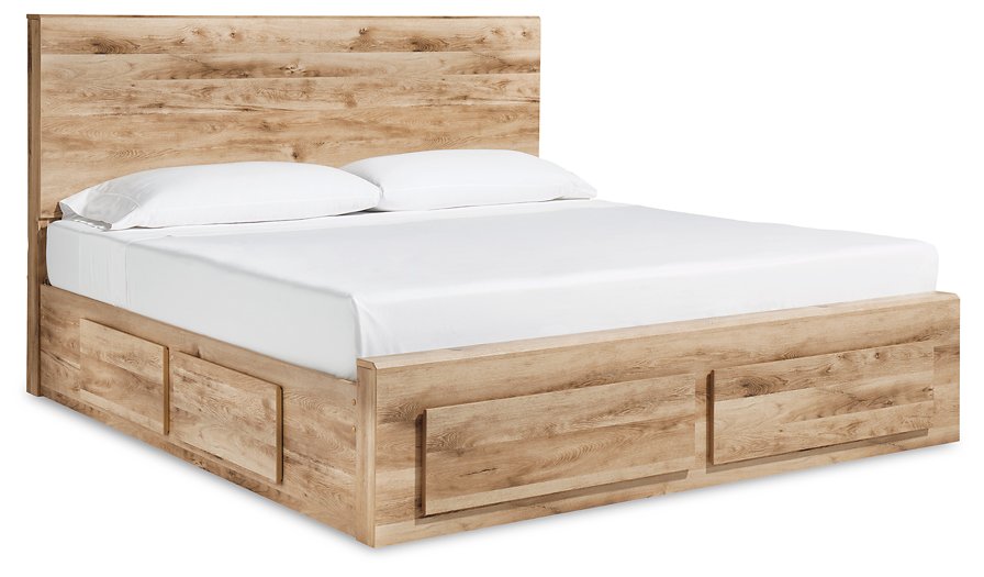 Hyanna Panel Storage Bed with 1 Under Bed Storage Drawer  Las Vegas Furniture Stores