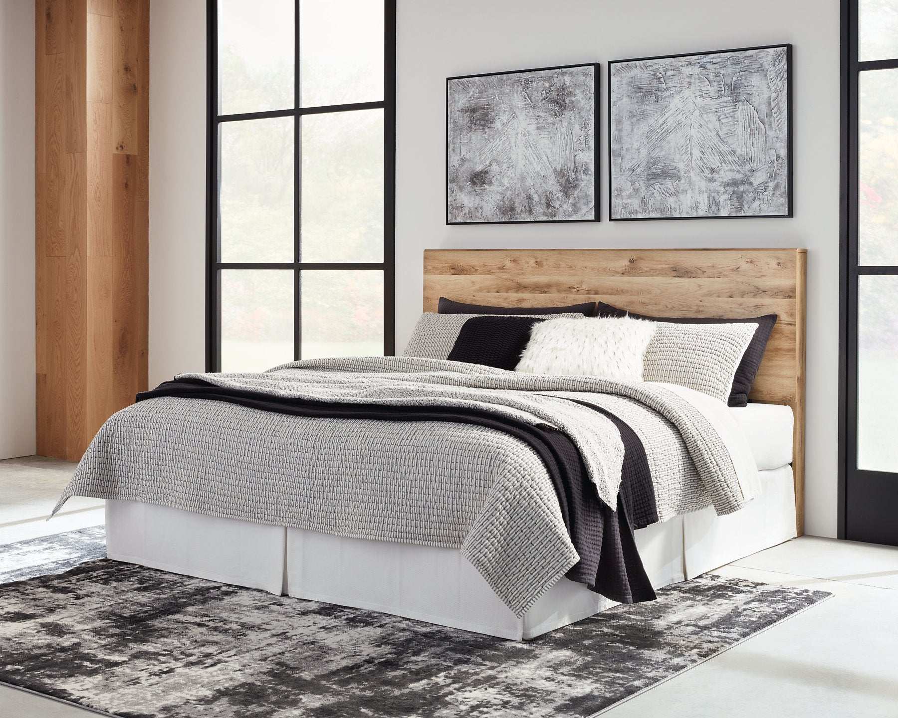Hyanna Panel Storage Bed with 1 Under Bed Storage Drawer - Half Price Furniture