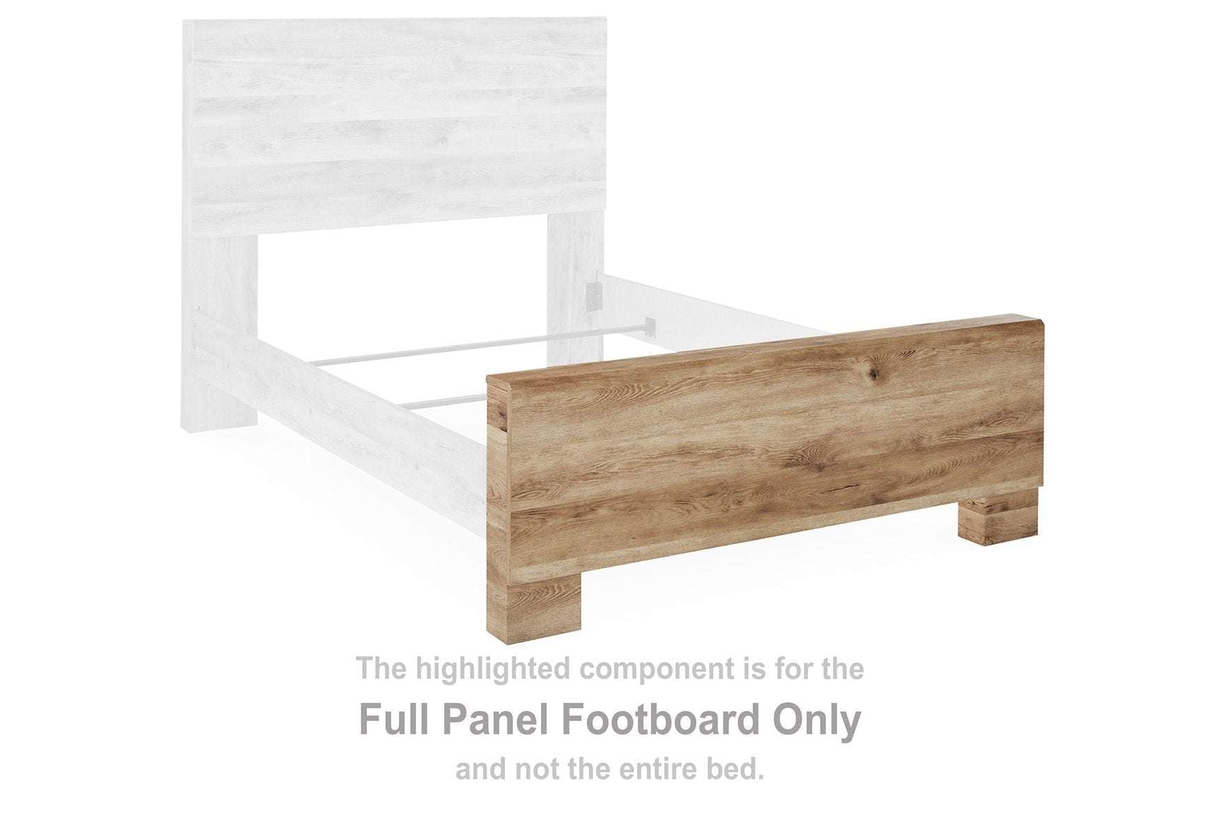 Hyanna Bed with 1 Side Storage Half Price Furniture