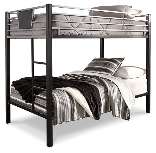 Dinsmore Bunk Bed with Ladder Half Price Furniture