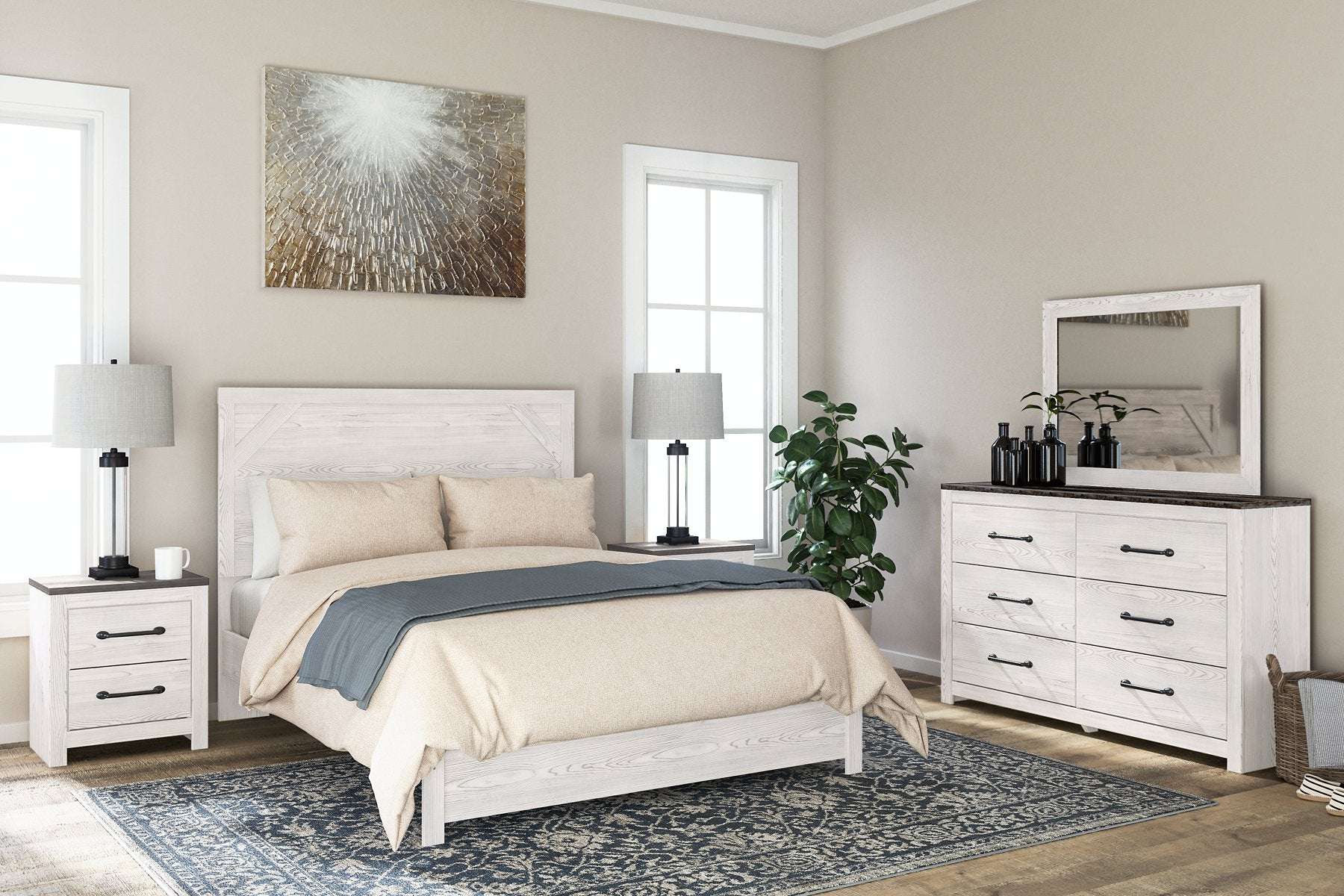 Gerridan Dresser and Mirror Half Price Furniture