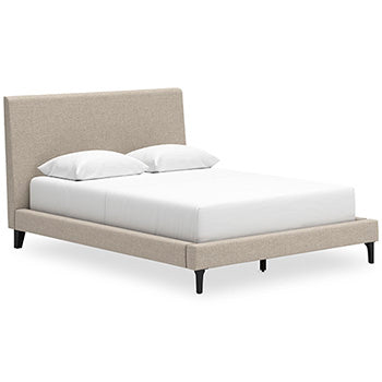 Cielden Upholstered Bed with Roll Slats - Bed - Half Price Furniture
