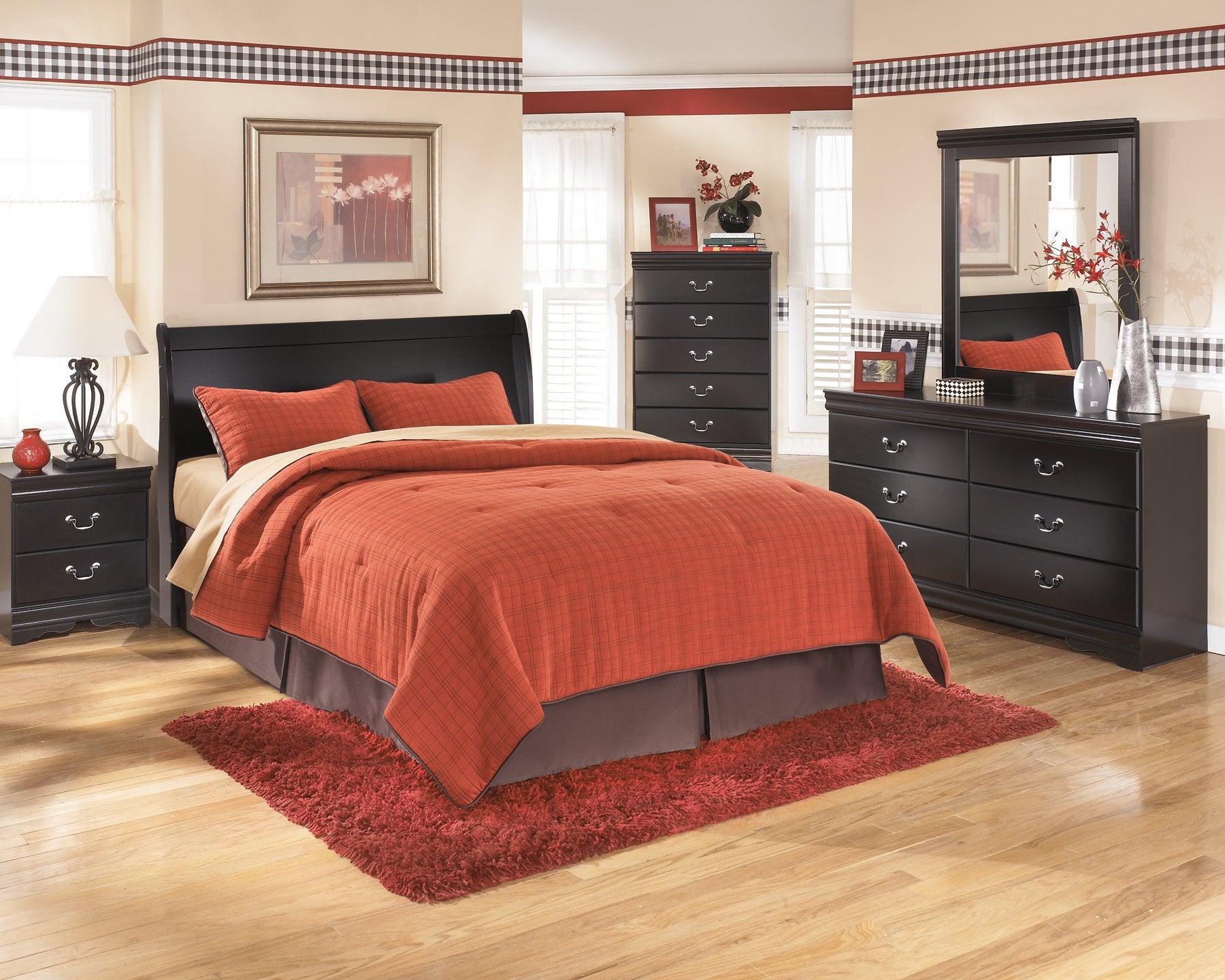 Huey Vineyard Bed - Half Price Furniture