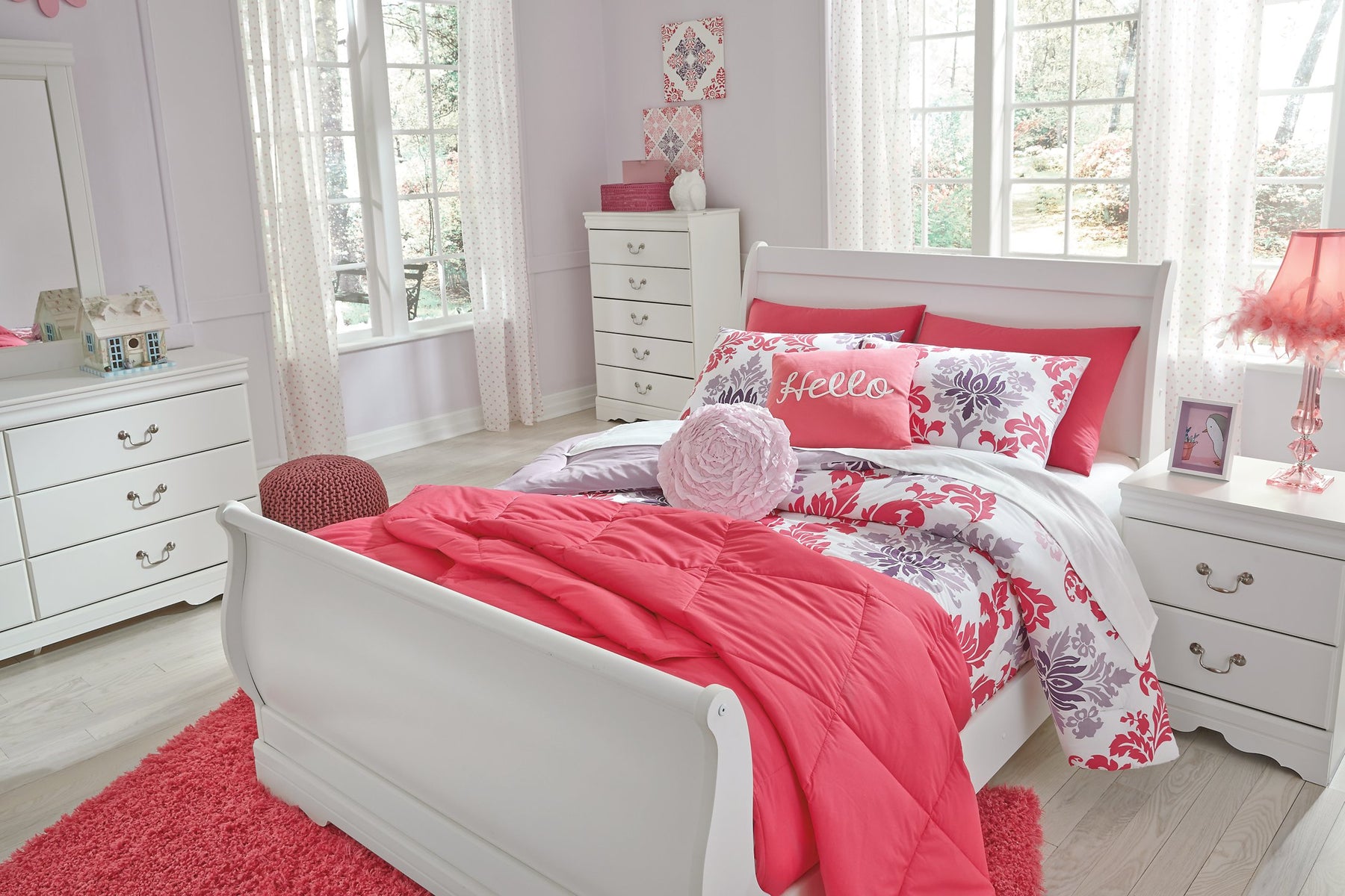 Anarasia Bed - Bed - Half Price Furniture