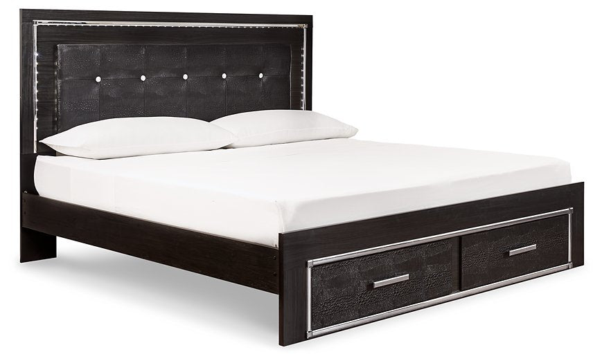 Kaydell Bed with Storage  Las Vegas Furniture Stores