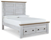 Haven Bay Panel Storage Bed  Half Price Furniture