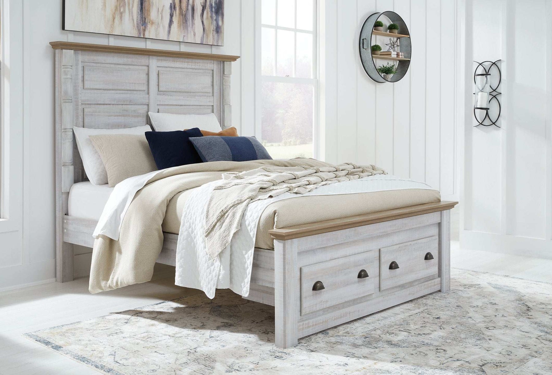Haven Bay Panel Storage Bed - Half Price Furniture