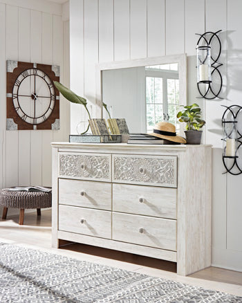 Paxberry Dresser and Mirror - Half Price Furniture