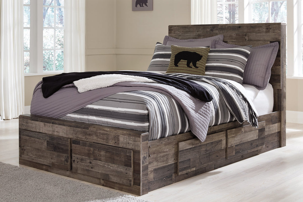 Derekson Youth Bed with 6 Storage Drawers  Las Vegas Furniture Stores
