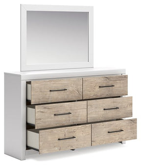 Charbitt Dresser and Mirror - Half Price Furniture