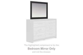 Vertani Bedroom Mirror - Half Price Furniture