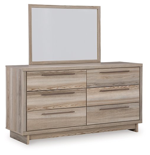 Hasbrick Dresser and Mirror  Half Price Furniture