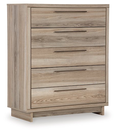 Hasbrick Wide Chest of Drawers  Half Price Furniture