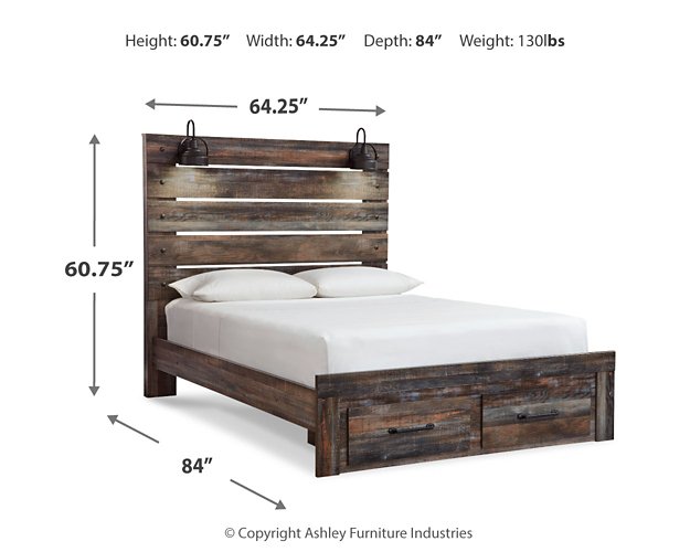 Drystan Bed - Half Price Furniture