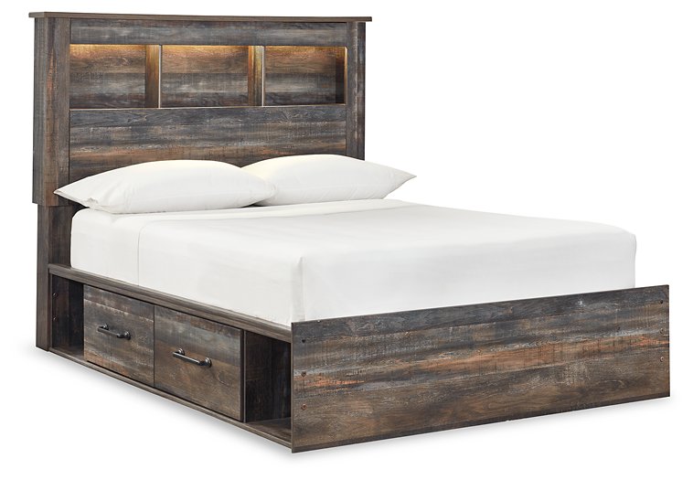 Drystan Bed with 4 Storage Drawers  Half Price Furniture