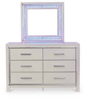 Zyniden Dresser and Mirror - Half Price Furniture